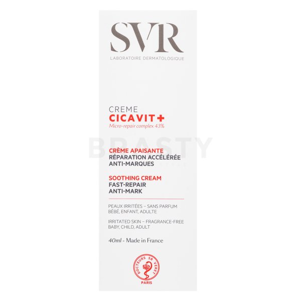 SVR regeneračný krém Cicavit+ Soothing Cream 40 ml