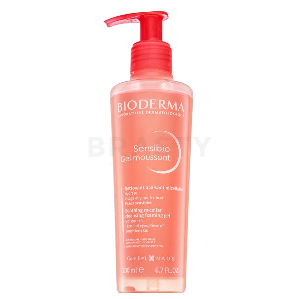 Bioderma Sensibio čistící gel Soothing Micellar Cleansing Foaming Gel 200 ml