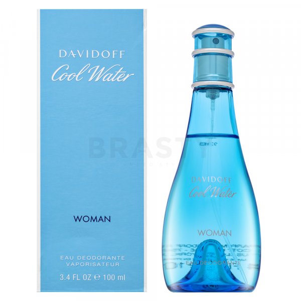Davidoff Cool Water Woman dezodorant z atomizerem dla kobiet 100 ml