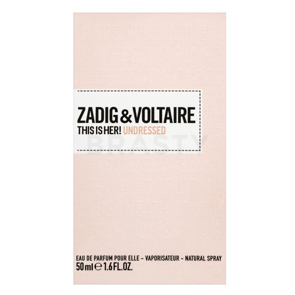 Zadig & Voltaire This Is Her! Undressed Eau de Parfum para mujer 50 ml