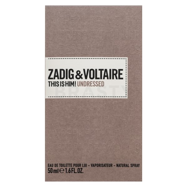 Zadig & Voltaire This Is Him! Undressed Eau de Toilette für Herren 50 ml