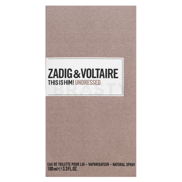 Zadig & Voltaire This Is Him! Undressed Eau de Toilette voor mannen 100 ml