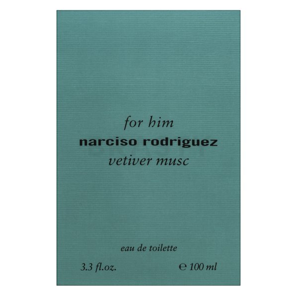 Narciso Rodriguez For Him Vetiver Musc Eau de Toilette bărbați 100 ml