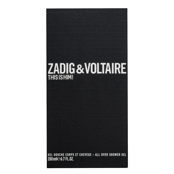 Zadig & Voltaire This is Him douchegel voor mannen 200 ml