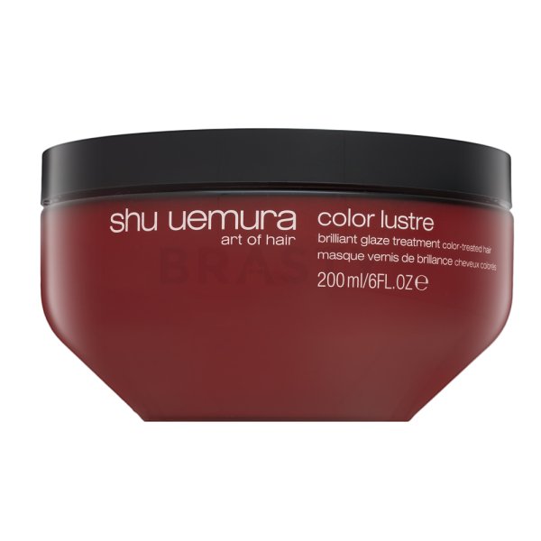Shu Uemura Color Lustre Brilliant Glaze Treatment posilující maska pro lesk a ochranu barvených vlasů 200 ml