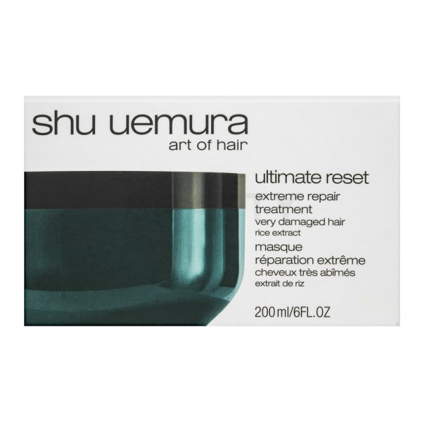 Shu Uemura Ultimate Reset Extreme Repair Treatment Mascarilla capilar nutritiva Para cabello extra seco y dañado 200 ml