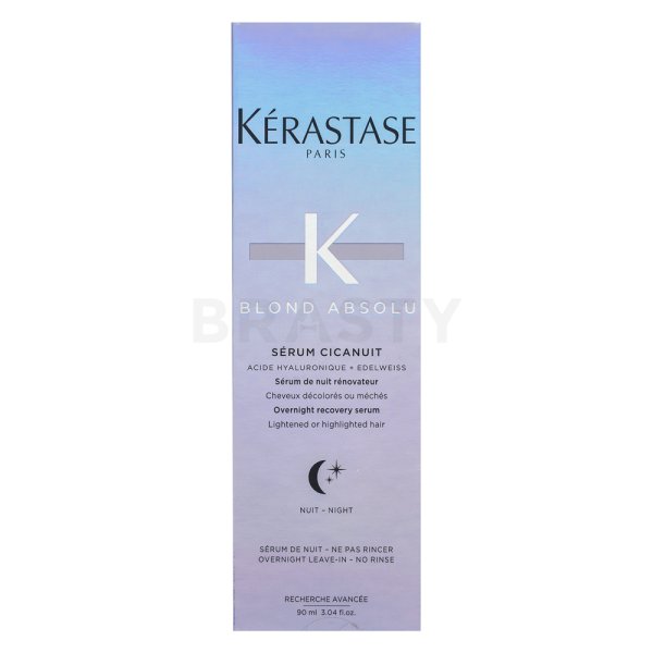 Kérastase Blond Absolu Serum Cicanuit защитен серум за платинено руса и сива коса 90 ml