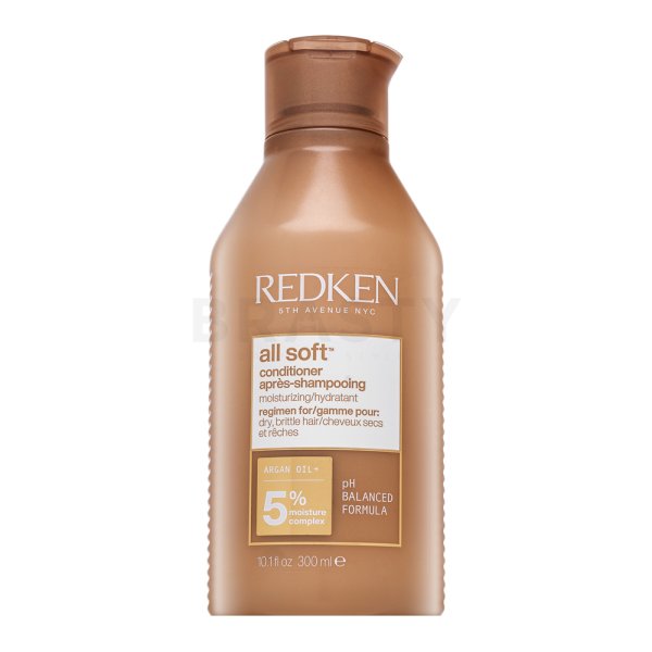 Redken All Soft Conditioner hajsimító kondicionáló nagyon száraz és rakoncátlan hajra 300 ml
