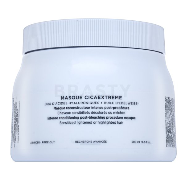 Kérastase Blond Absolu Masque Cicaextreme pflegende Haarmaske für platinblondes und graues Haar 500 ml
