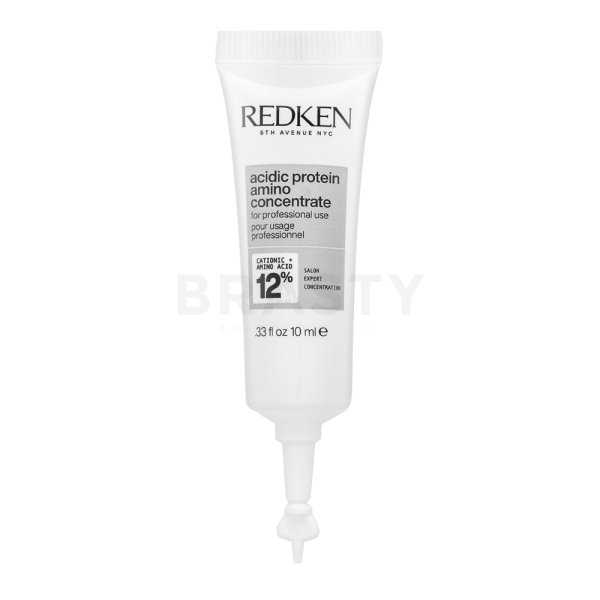 Redken Acidic Protein Amino Concentrate koncentrált regeneráló ápolás nagyon száraz és sérült hajra 10 x 10 ml