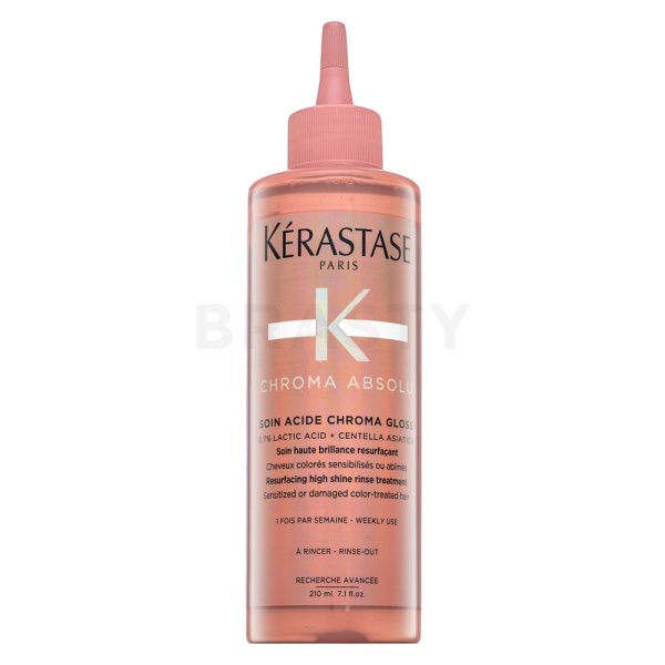 Kérastase Chroma Absolu Soin Acide Chroma Gloss Pflege ohne Spülung für Glanz und Schutz des gefärbten Haars 250 ml