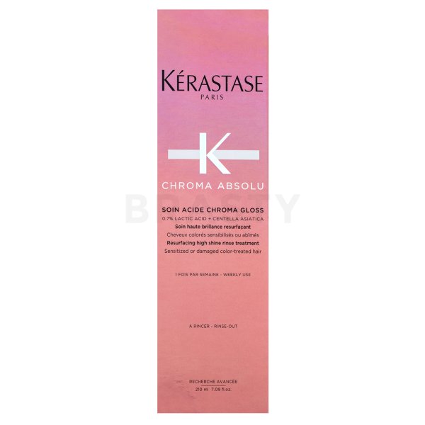 Kérastase Chroma Absolu Soin Acide Chroma Gloss pielęgnacja bez spłukiwania dla połysku i ochrony farbowanych włosów 250 ml