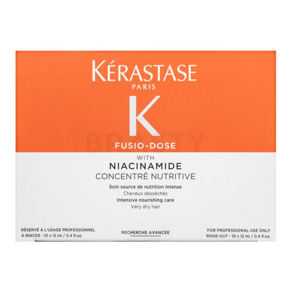 Kérastase Fusio-Dose Concentré Nutritive tratament pentru păr pentru păr aspru si indisciplinat 10 x 12 ml