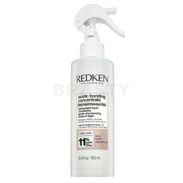 Redken Acid Bonding Concentrate Lightweight Liquid Conditioner regenerator bez ispiranja pre farbené, chemicky ošetrené a zosvetlené vlasy 190 ml