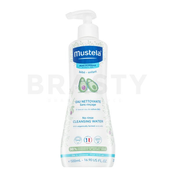 Mustela Bébé čisticí voda No-Rinse Cleansing Water 500 ml