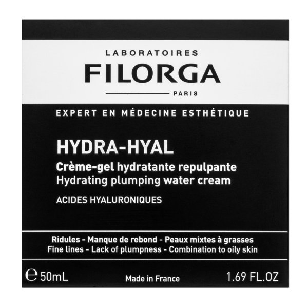 Filorga Hydra-Hyal Hydrating Plumping Cream intensywnie nawilżające serum z formułą przeciwzmarszczkową 50 ml