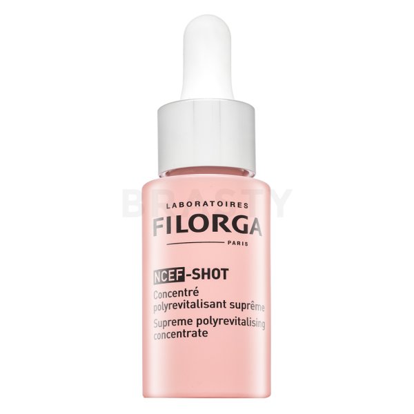 Filorga Ncef-Shot Supreme Polyrevitalising Concentrate konzentrierte rekonstruktive Pflege für eine einheitliche und aufgehellte Gesichtshaut 15 ml