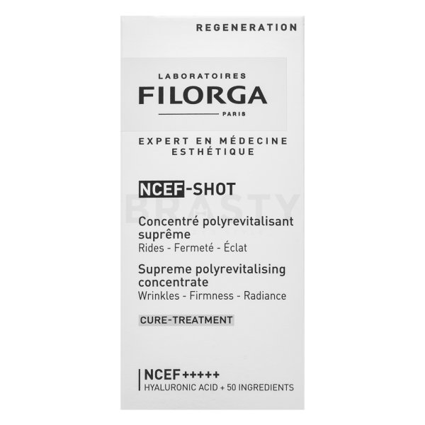 Filorga Ncef-Shot Supreme Polyrevitalising Concentrate geconcentreerde herstellende zorg voor een uniforme en stralende teint 15 ml