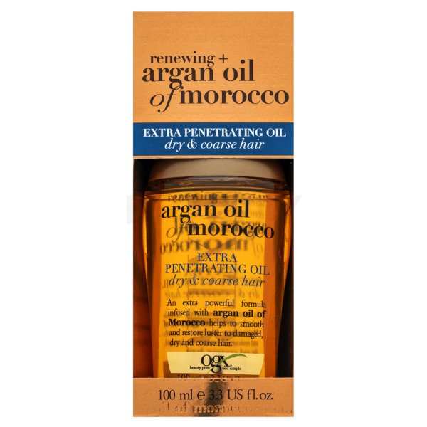 OGX Renewing + Argan Oil of Morocco Extra Penetrating Oil olej pre lesk vlasov 100 ml