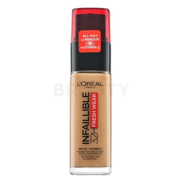 L´Oréal Paris Infaillible 32H Fresh Wear langhoudende make-up voor een mat effect Radiant Sand 30 ml
