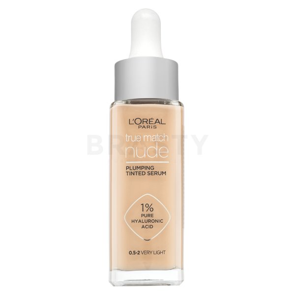 L´Oréal Paris True Match Nude Plumping Tinted Serum maquillaje líquido para unificar el tono de la piel 0.5-2 Very Light 30 ml