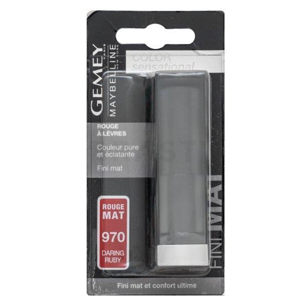 Maybelline Color Sensational Lipstick Lippenstift für einen matten Effekt 970 Daring Ruby