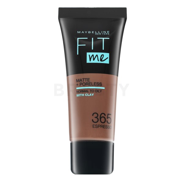 Maybelline Fit Me! Foundation Matte + Poreless 365 Espresso vloeibare make-up met matterend effect 30 ml