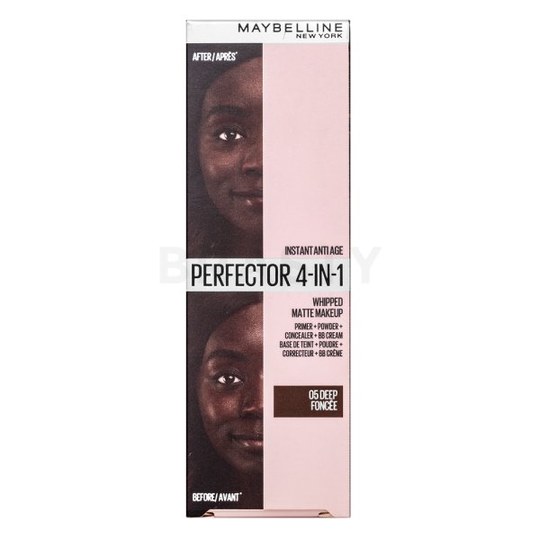 Maybelline Instant Age Rewind Perfector 4-In-1 Whipped Matte Makeup make-up met matterend effect 05 Deep 30 ml