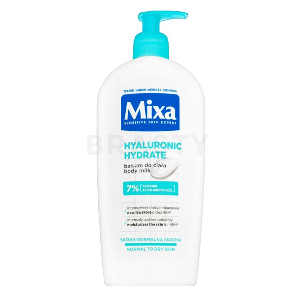 Mixa Hyalurogel Intensive Hydrating Milk tělové mléko s hydratačním účinkem 400 ml