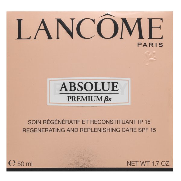 Lancôme Absolue Premium Bx crema de zi pentru fermitate Replenishing Day Cream SPF15 50 ml