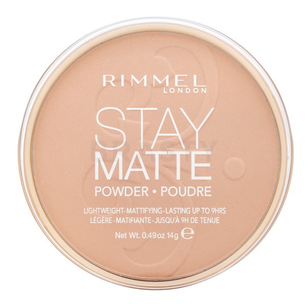 Rimmel London Stay Matte Long Lasting Pressed Powder cipria con un effetto opaco 004 Sandstorm 14 g