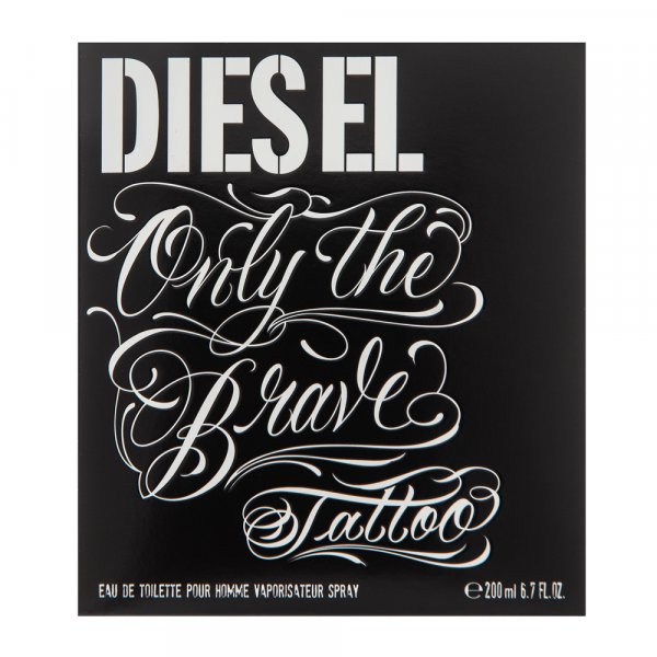 Diesel Only The Brave Tattoo Eau de Toilette bărbați 200 ml