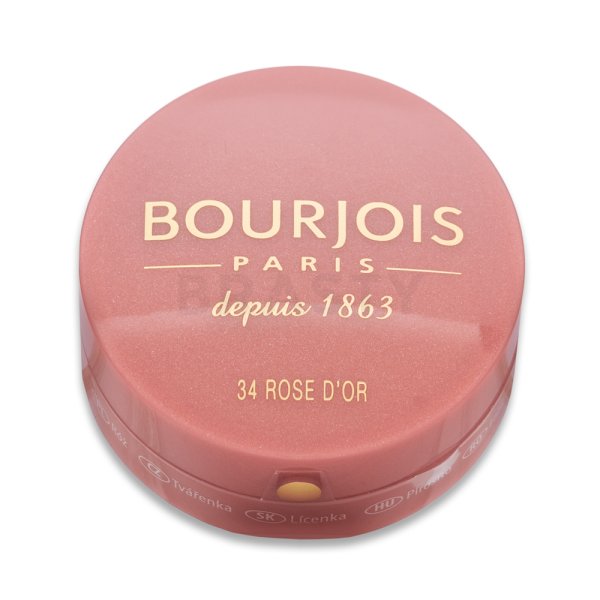 Bourjois Little Round Pot Blush pudrová tvářenka 34 Rose Dor 2,5 g