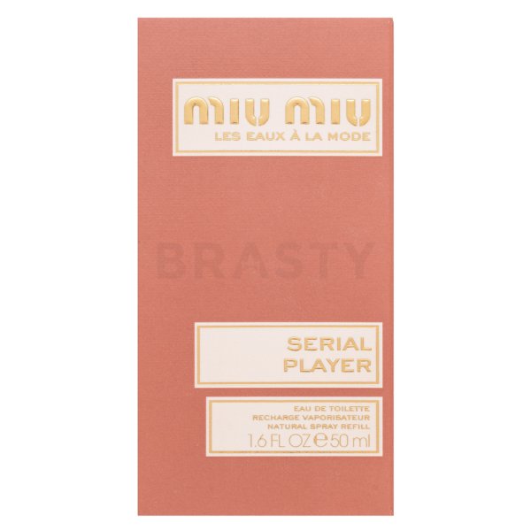 Miu Miu Serial Player Eau de Toilette für Damen 50 ml