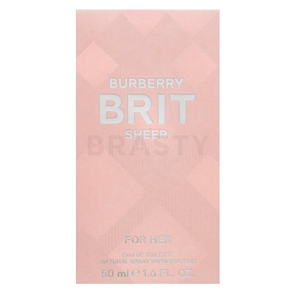 Burberry Brit Sheer toaletna voda za žene 50 ml