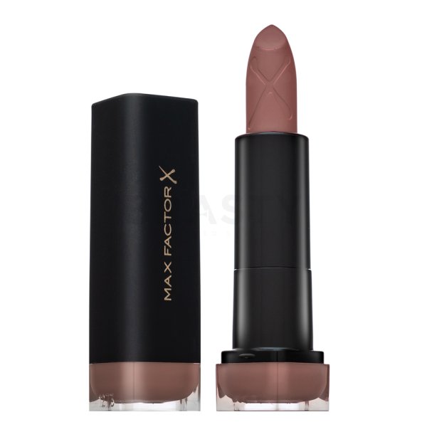 Max Factor Velvet Mattes Lipstick 45 Caramel hosszan tartó rúzs mattító hatásért 3,5 g