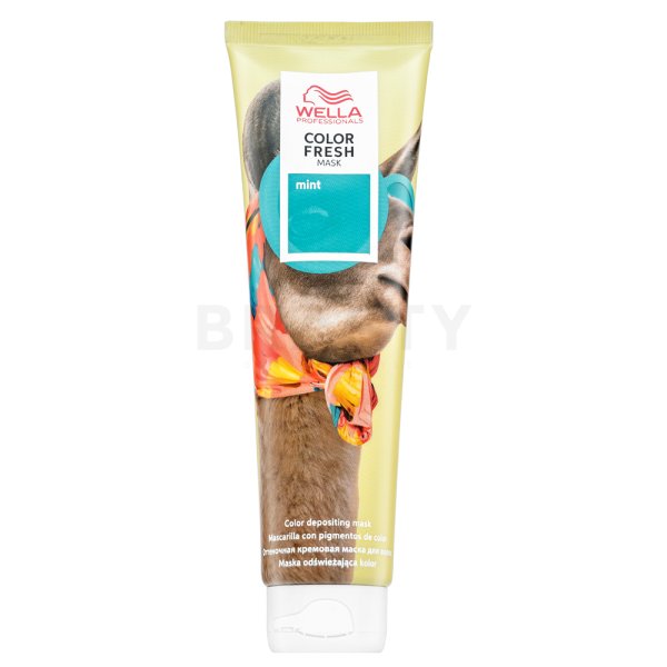 Wella Professionals Color Fresh Mask Mint Intense Bonding Color Mask for all hair types 150 ml