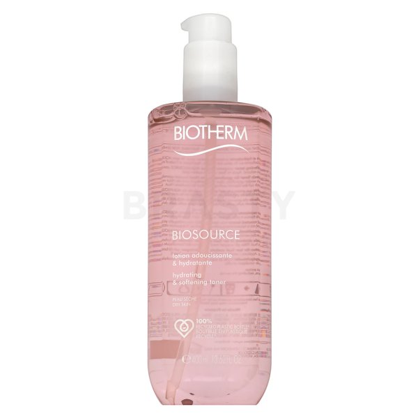 Biotherm Biosource čistiace tonikum 24H Hydrating & Softening Toner Dry Skin 400 ml