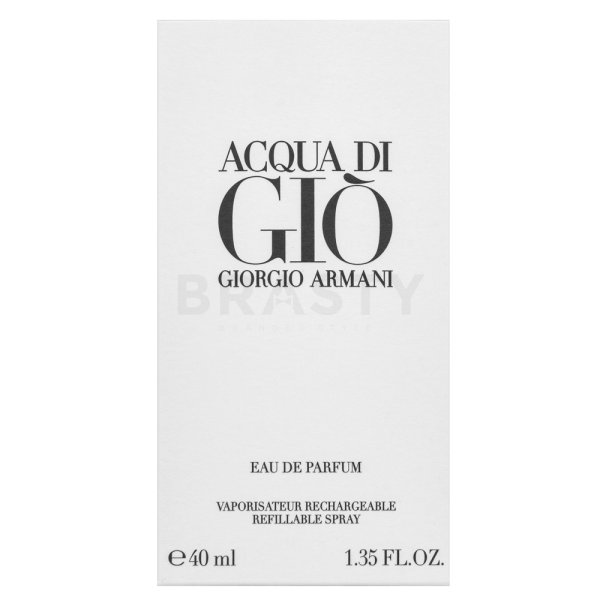 Armani (Giorgio Armani) Acqua di Gio Pour Homme - Refillable woda perfumowana dla mężczyzn 40 ml