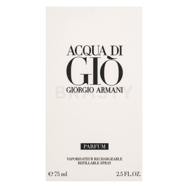 Armani (Giorgio Armani) Acqua di Gio Parfum Perfume para hombre Refillable 75 ml