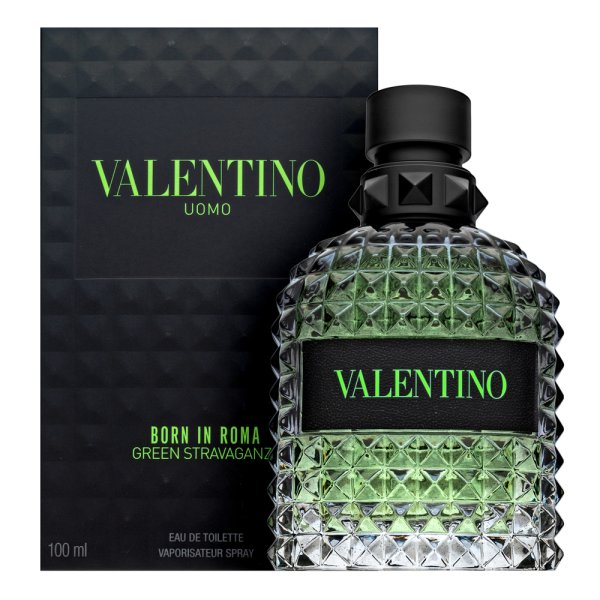 Valentino Uomo Born In Roma Green Stravaganza toaletní voda pro muže 100 ml