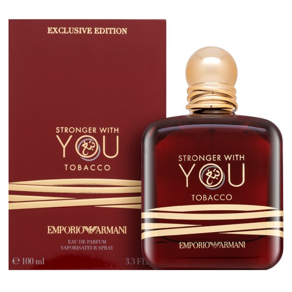 Armani (Giorgio Armani) Stronger With You Tobacco Eau de Parfum bărbați 100 ml