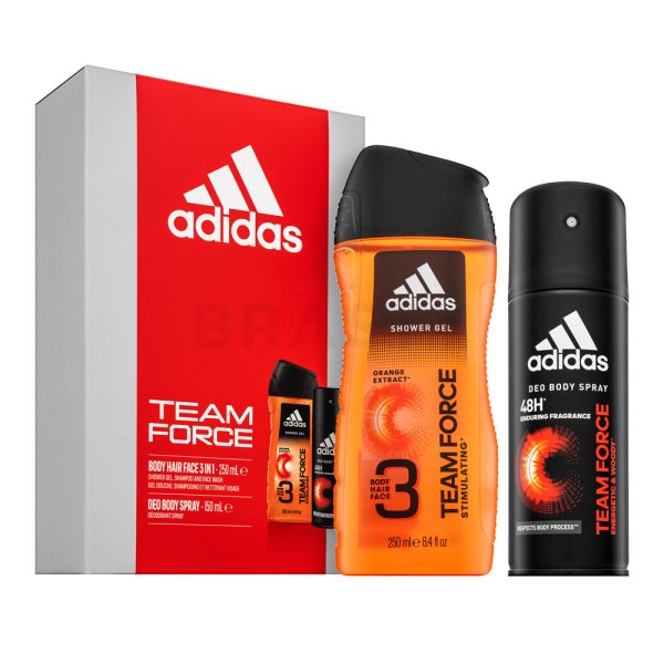Adidas Team Force zestaw upominkowy dla mężczyzn Set II. 150 ml