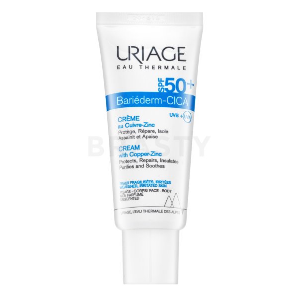 Uriage Bariederm pleťový krém Cica-Cream SPF50+ 40 ml