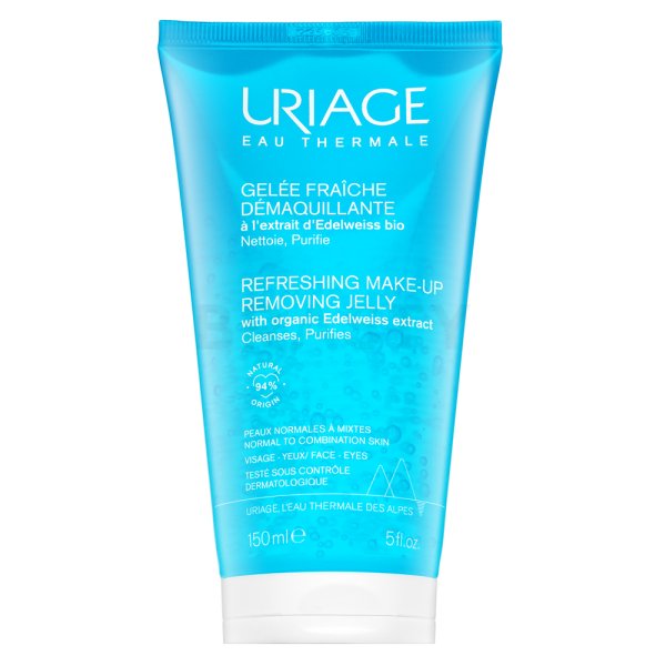 Uriage Eau Thermale cleansing gel Refreshing Make-Up Removing Jelly 150 ml