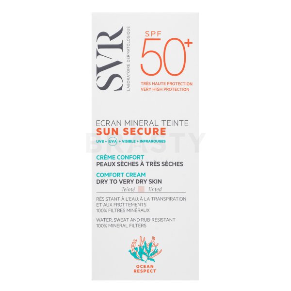 SVR Sun Secure krem do opalania SPF50+ Comfort Cream 60 g