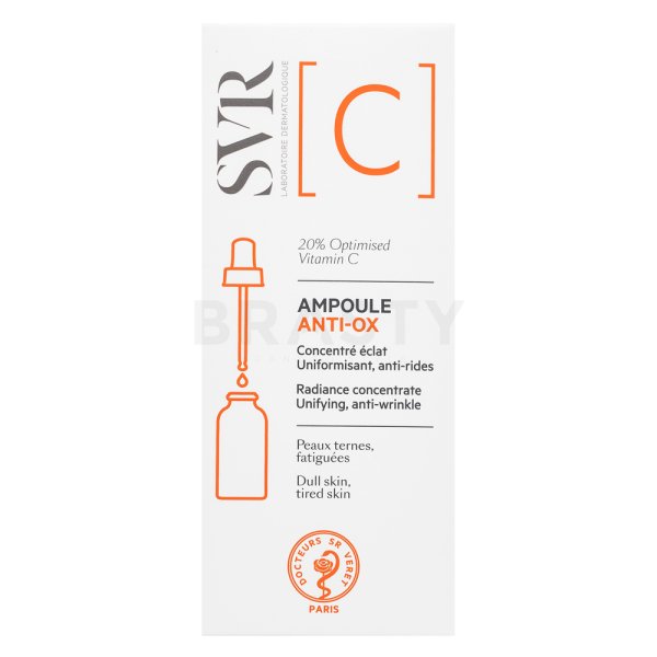 SVR Ampoule [C] Anti-Ox Radiance Concentrate suero iluminador con vitamina C contra envejecimiento de la piel 30 ml