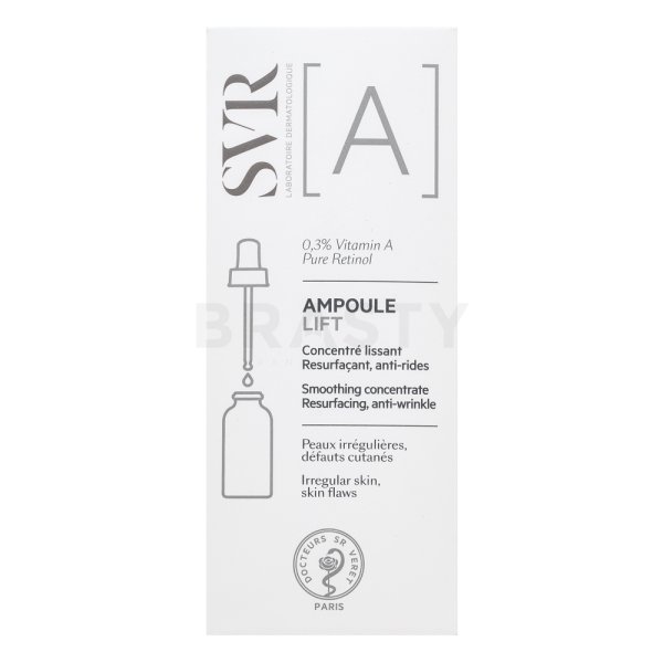 SVR Ampoule [A] Lift Smoothing Concentrate îngrijire regenerantă - concentrat pentru piele matură 30 ml