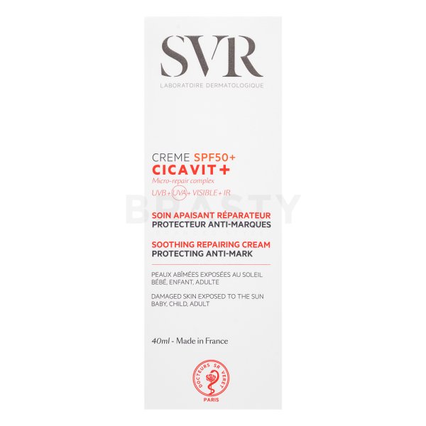 SVR pleťový krém Cicavit+ Creme SPF50+ 40 ml