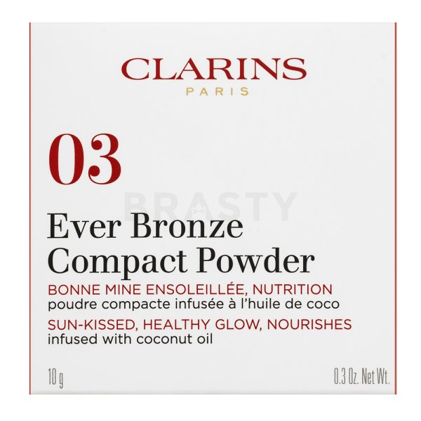 Clarins Ever Bronzer Compact Powder bronzosító púder 03 10 g